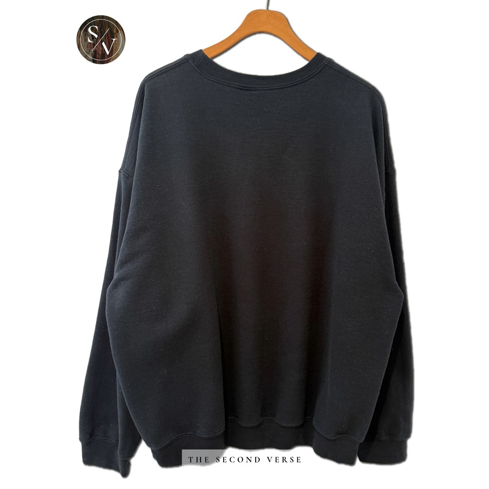 Heavy Blend I Love Aruba Black Graphic Crewneck Sweatshirt XL - Picture 2 of 6